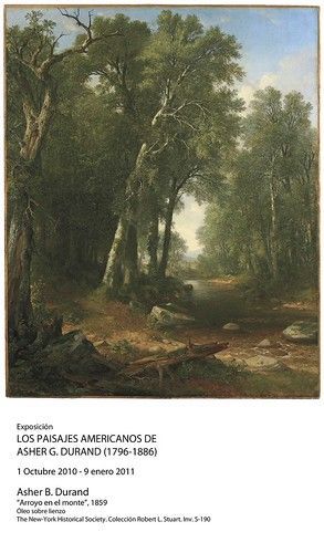A.B. DURAND -Arroyo en el monte 1859 