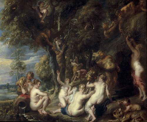 10. Ninfas y sátiros
