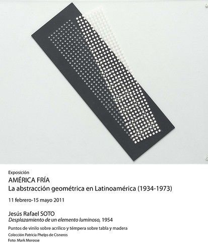 SOTO Jesús Rafael. Desplazamiento de un elemento luminoso 1954 copia