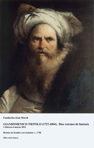 Retrato de hombre con turbante c. 1768